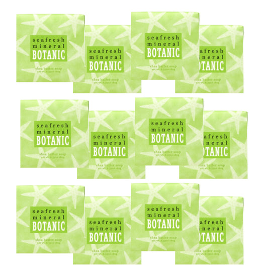 Greenwich Bay Mini Botanical Soap Bars - 12 Pack 1.9 oz Each - Individually Wrapped Guest Soaps for Airbnb, Spa, Travel, Bath - Travel Size Bar Soap Beauty & Personal Care Greenwich Bay Trading Company
