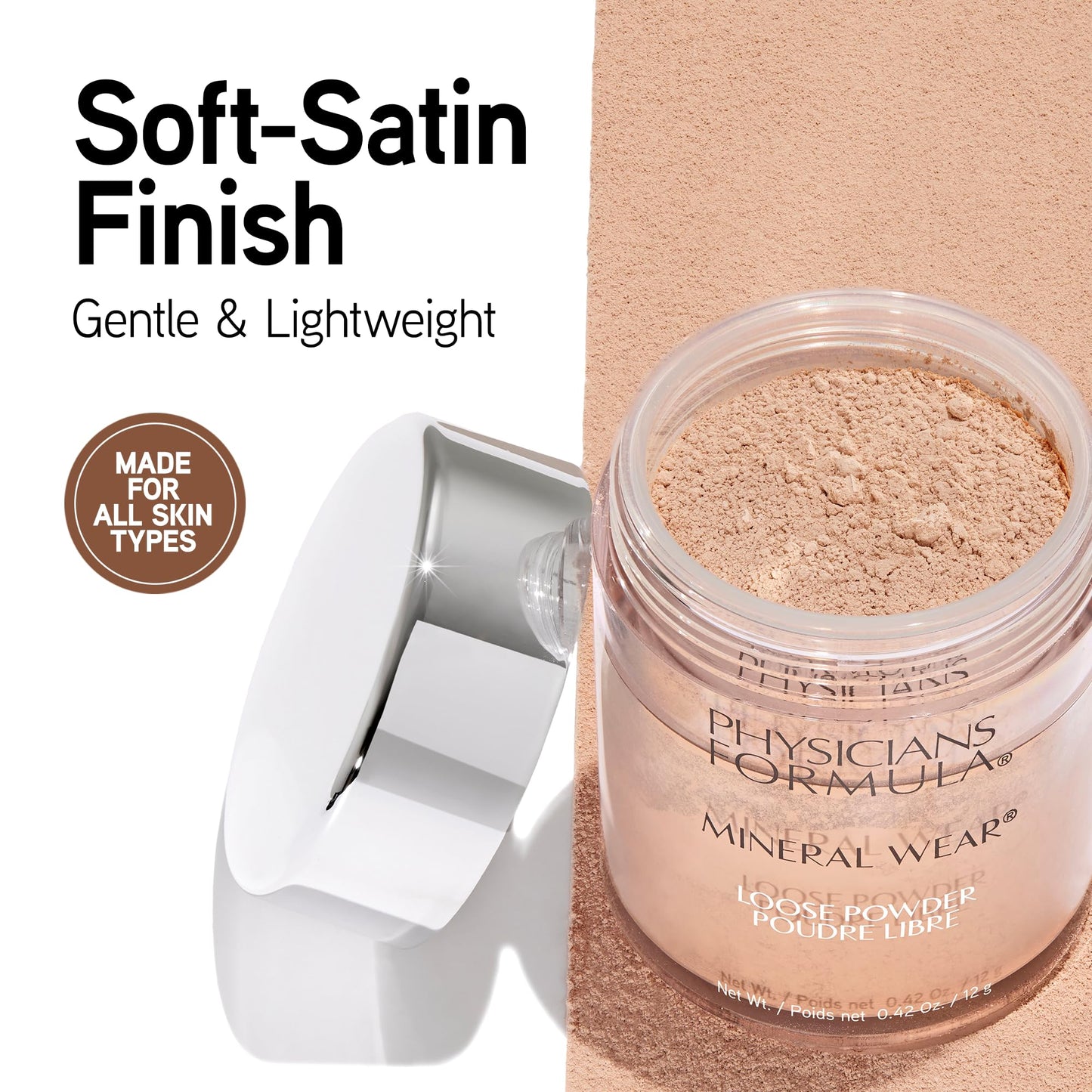 Physicians Formula Mineral Wear Talc-Free Loose Powder Creamy Natural, Dermatologist Tested, Clinically Tested Beauty & Personal Care Physicians Formula