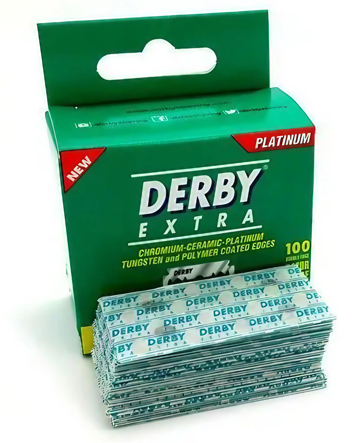 Derby Extra Double Edge Safety Razor Blades - Pack of 100 Blades Beauty and Personal Care Derby