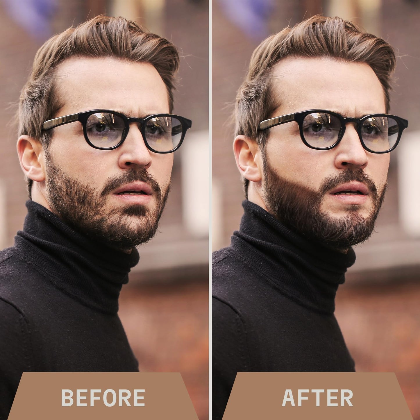 Striking Viking Beard Pencil Filler for Men - Light Brown, 2 Pack - Temporary Beard Dye - Waterproof Sweatproof Long Wear Beard Filler Pen Beauty & Personal Care Striking Viking