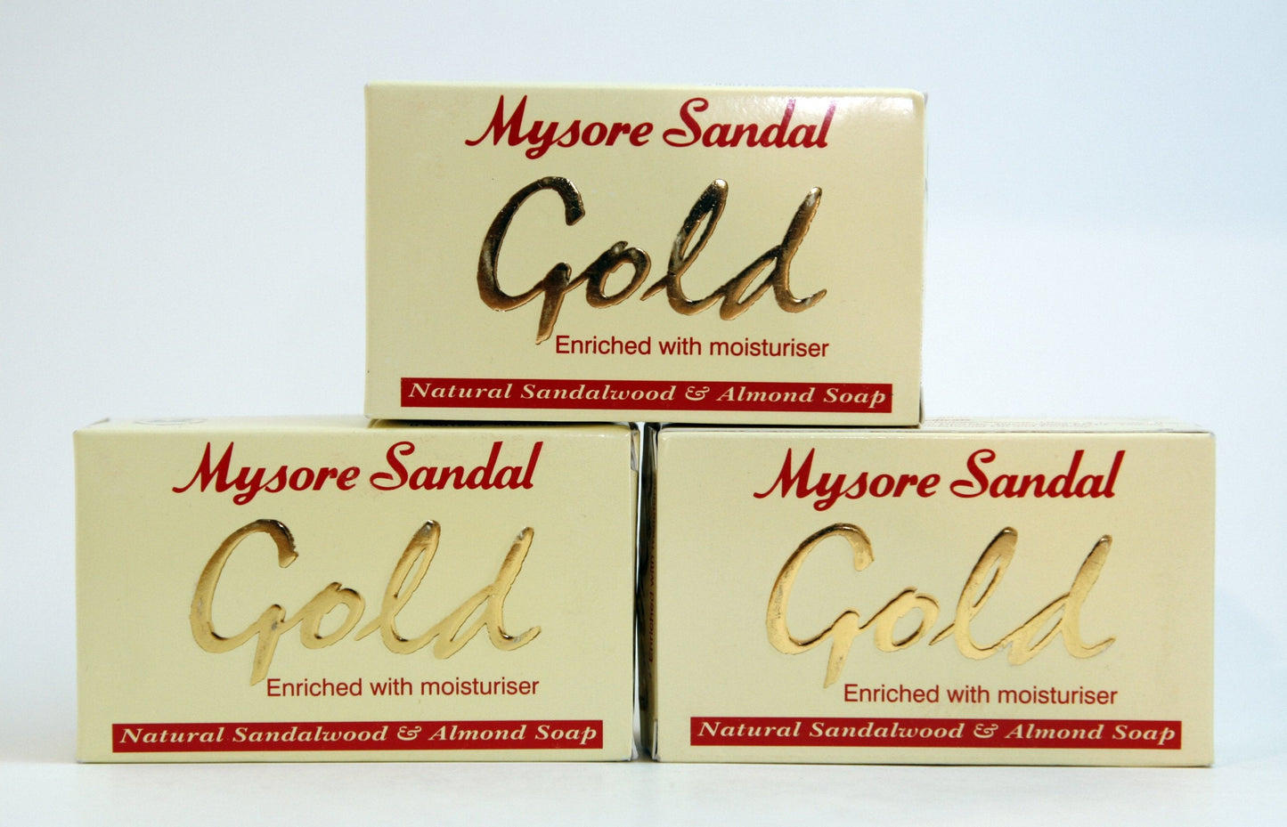 Mysore Sandal Gold Soap (125g) (3-Pack) Beauty & Personal Care Mysore