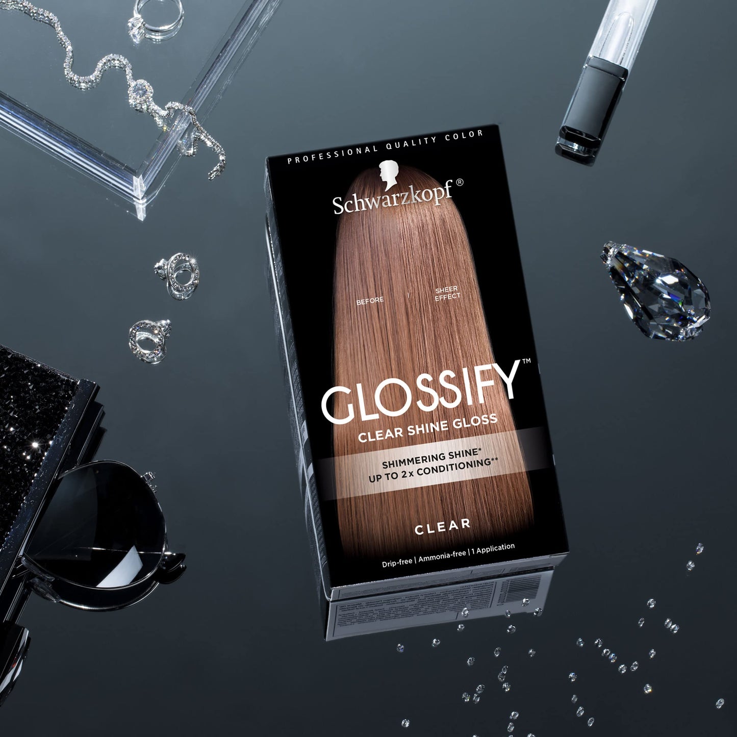 Schwarzkopf Glossify Customizable Color Gloss, Clear Beauty & Personal Care Schwarzkopf