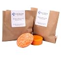 Redeem Soap Company Rainforest Roucou Shampoo and Conditioner, Made in the USA, 3 oz Shampoo, 1 oz Conditioner, Zero Waste, No Plastic, SLS Free Beauty & Personal Care Redeem Soap Company
