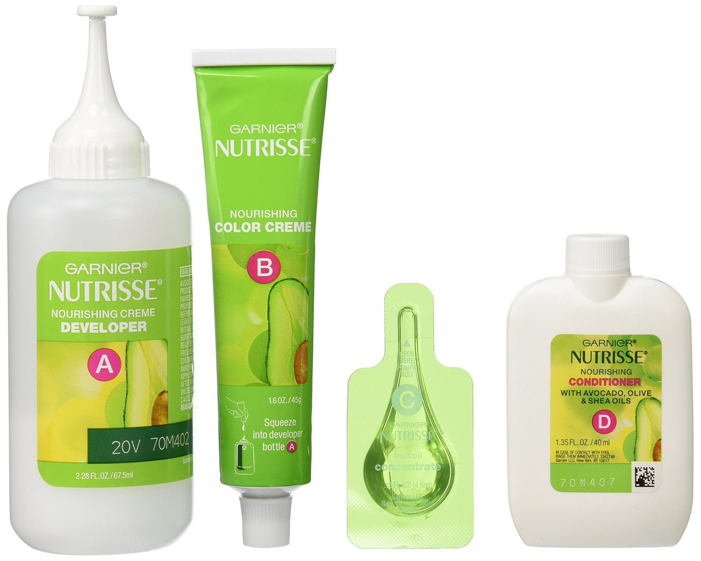 Garnier Nutrisse Nourishing Color Creme, 30 Darkest Brown Beauty & Personal Care Garnier