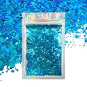 Blue Face & Body Glitter - Cosmetic Grade Chunky Glitter - Color Shift - Uses Include: Festivals, Raves, Face, Body, Nails, Resin, Arts, Crafts Beauty & Personal Care Electric Bliss Beauty