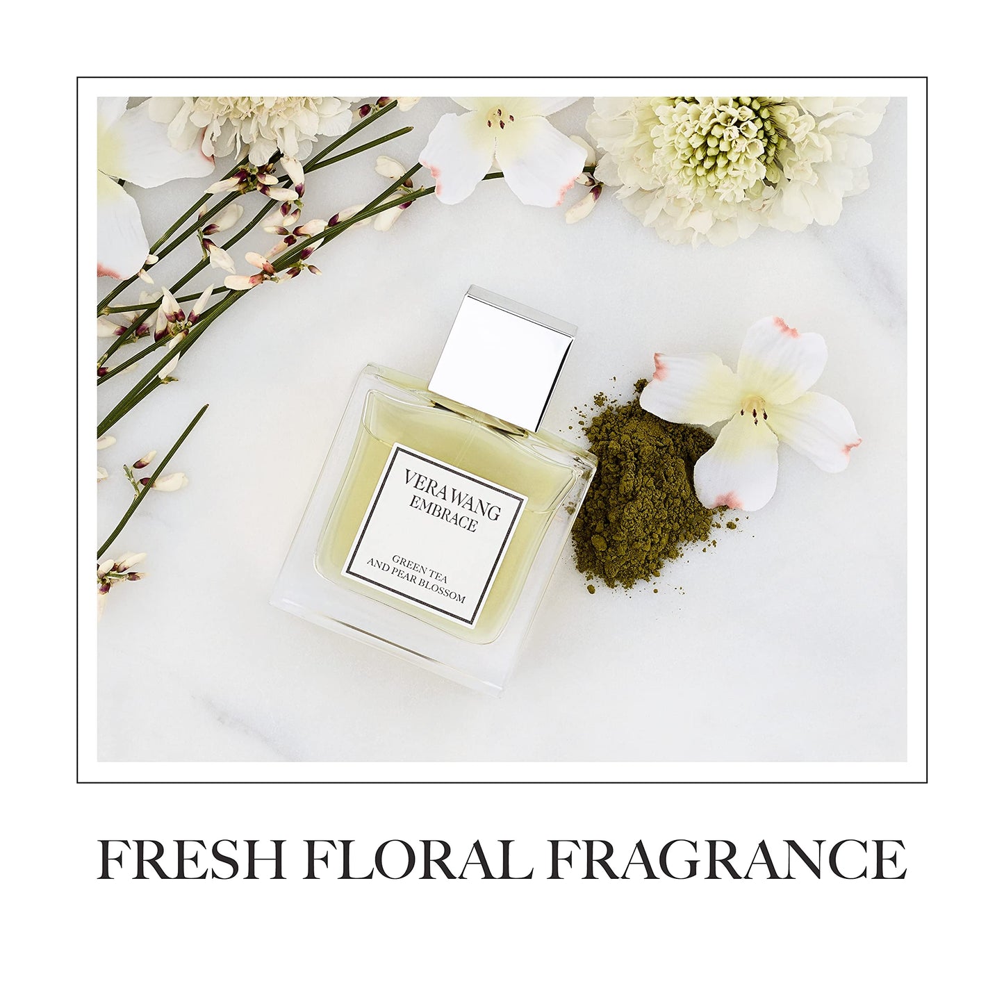 Vera Wang Embrace Eau de Toilette Spray for Women, Green Tea & Pear Blossom, 1 Fl Oz Beauty & Personal Care Vera Wang