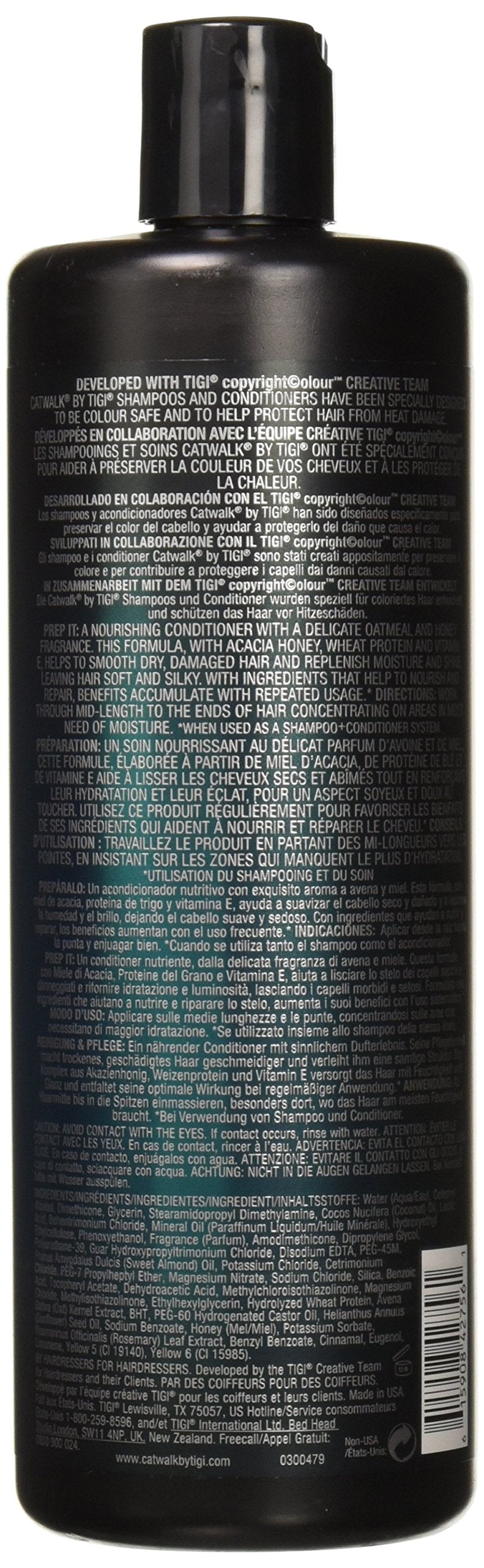 Tigi Catwalk Oatmeal & Honey Shampoo and Conditioner, 25.36 Ounce (Pack of 2) Beauty & Personal Care Bed Head