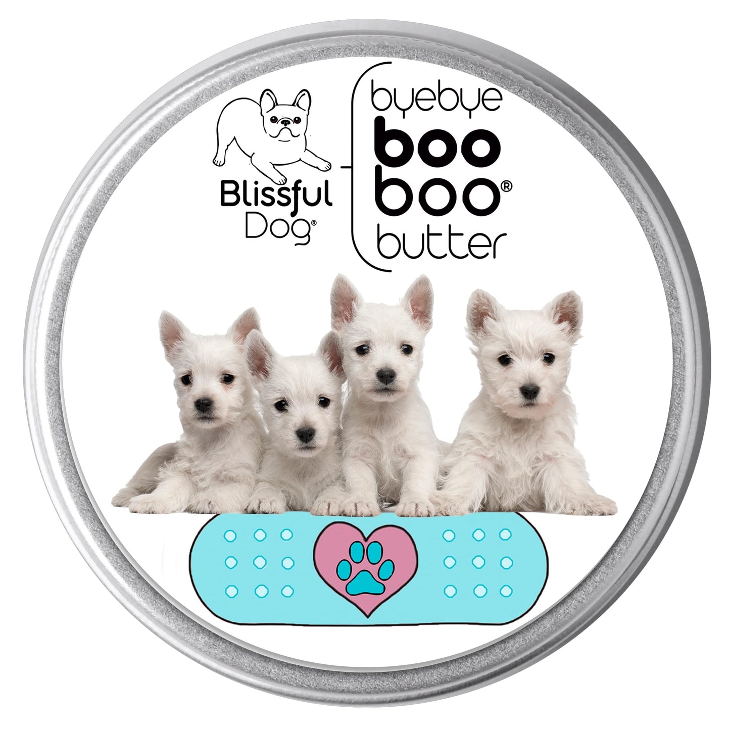 The Blissful Dog West Highland Terrier Boo Boo Butter, 1-Ounce Beauty and Personal Care The Blissful Dog