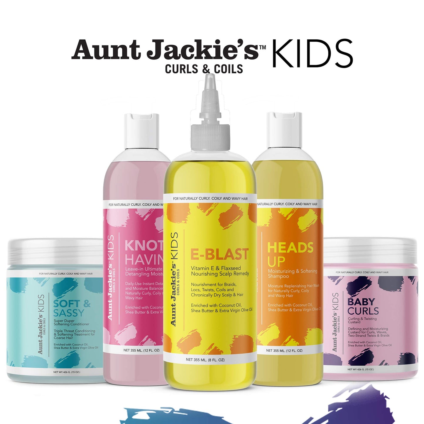 Aunt Jackie's Girls Baby Girl Curls Curling & Twisting Custard, 15 oz (Pack of 3) Beauty & Personal Care Aunt Jackie's