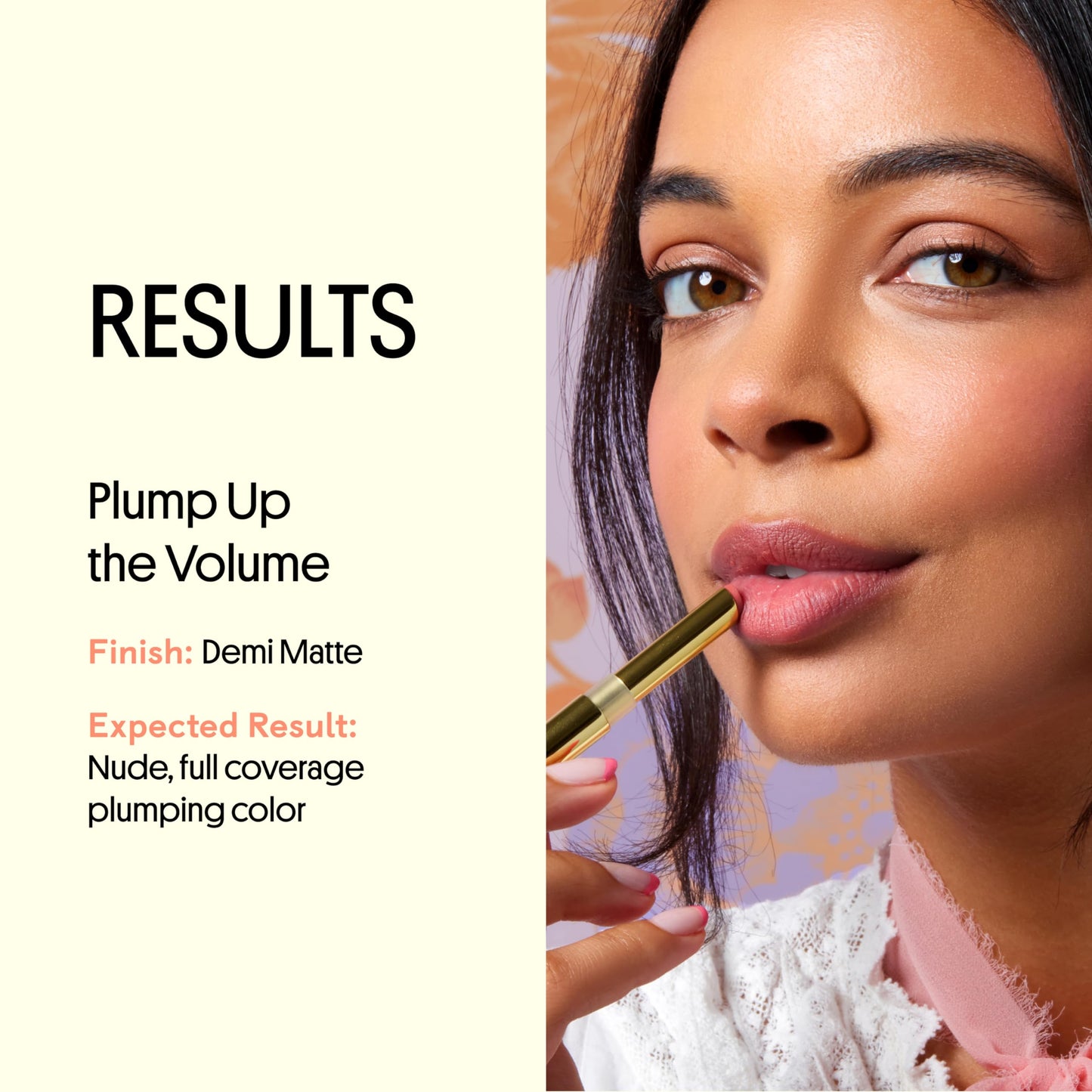 Winky Lux Skinny Plump Demi Matte Lipstick - Light Neutral Pink Lip, Natural Plump Lipstick, Weightless Long Lasting Soft Matte Lip Crayon, Infused Beauty & Personal Care Winky Lux