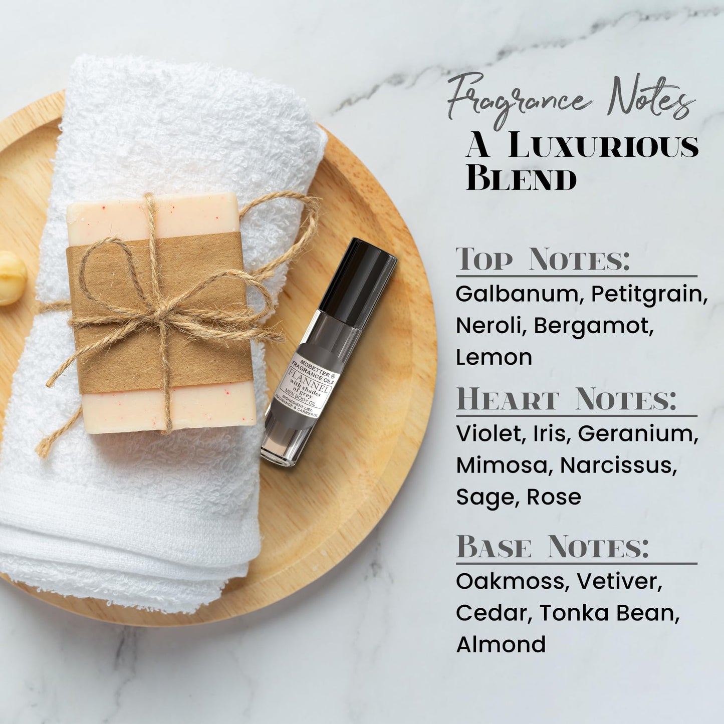 Flannel With Shades of Grey Men Fragrance Body Oil Beauty & Personal Care MOBETTER FRAGRANCE OILS