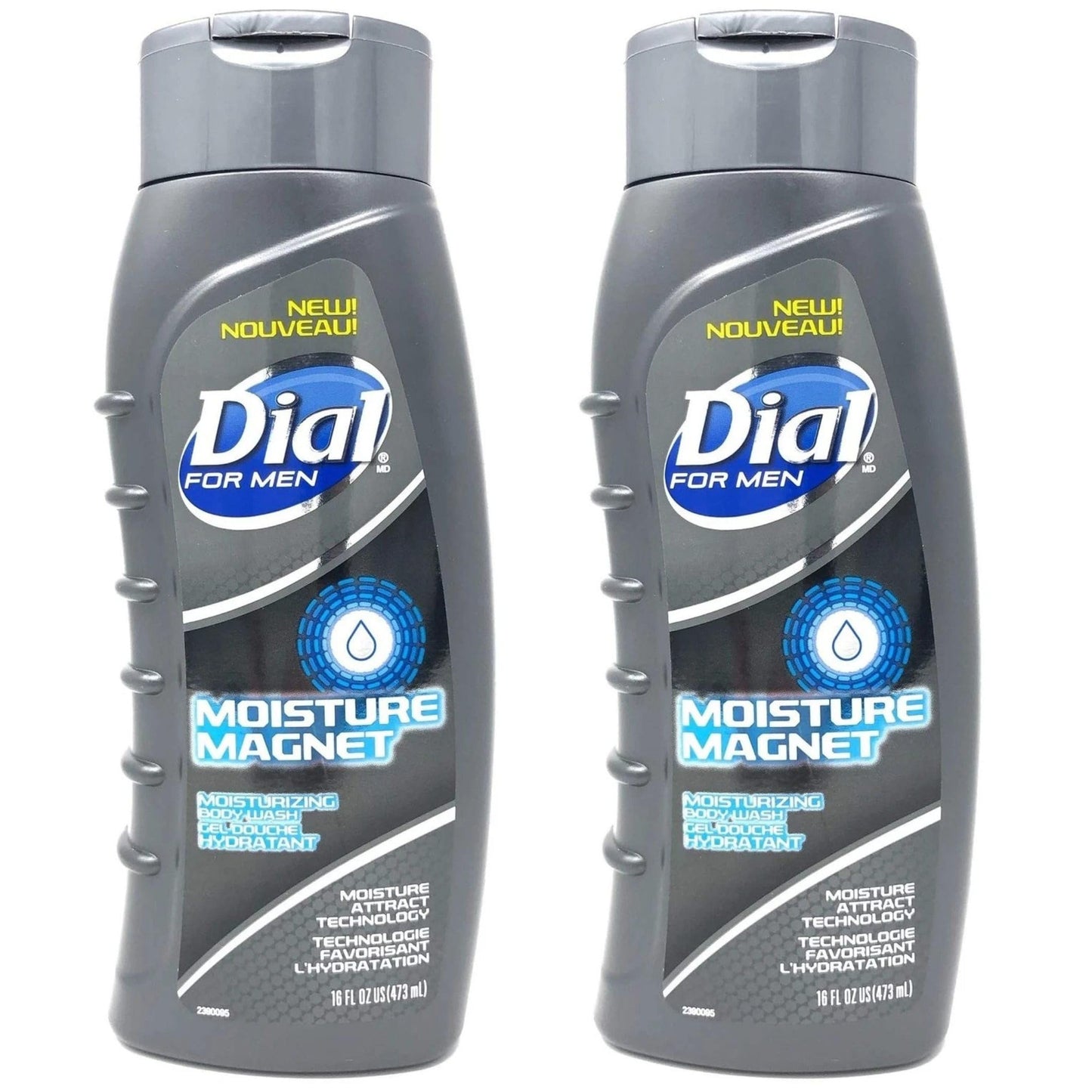 Dial For Men Body Wash Moisture Magnet 16 Ounce (473ml) (Pack of 2) Beauty & Personal Care Henkel