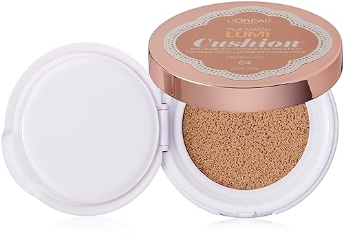 L'Oréal Paris True Match Lumi Cushion Foundation, C4 Shell Beige, 0.51 oz. Beauty & Personal Care L'Oreal Paris