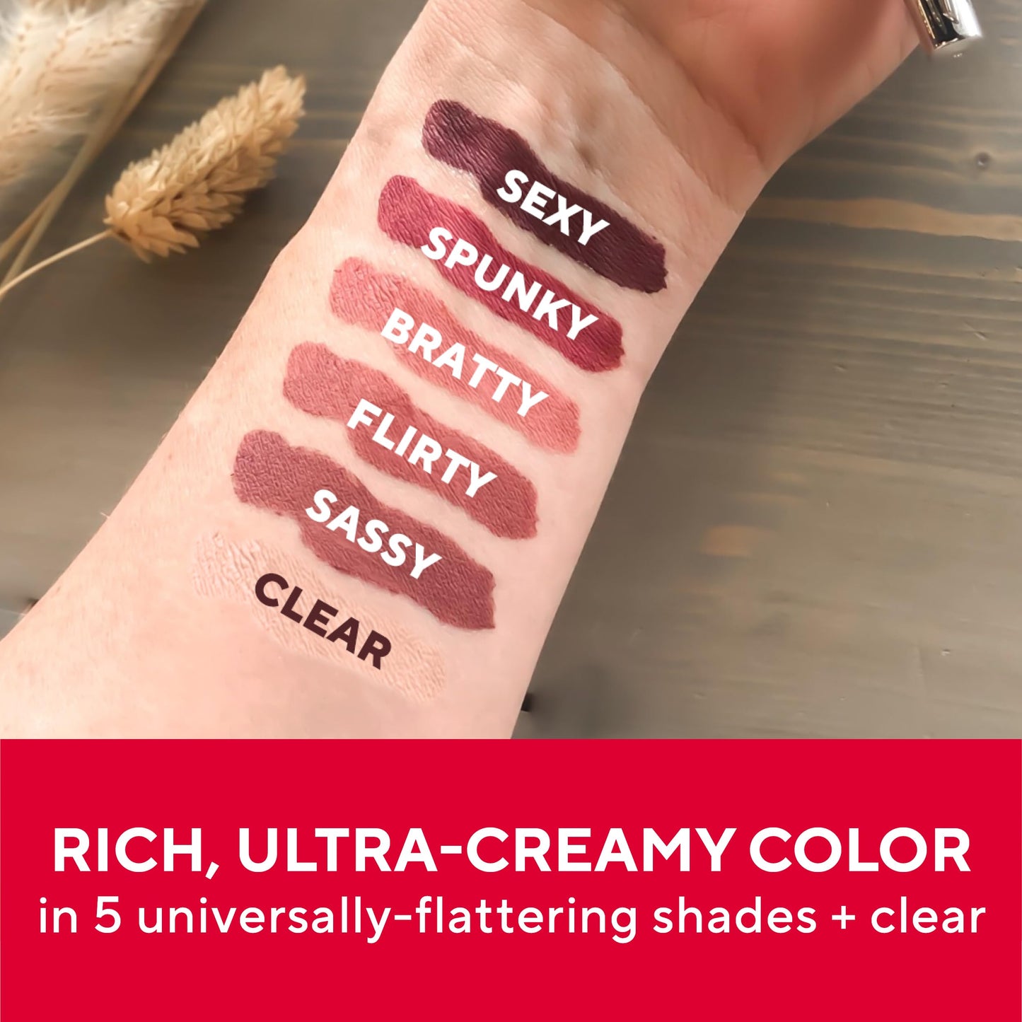 Mirabella Line & Define Lip Definer Lip Pencil, Smoothing & Moisturizing Retractable Lip Liner with Long-Lasting & Ultra-Creamy Formula, Antioxidants Beauty & Personal Care Mirabella