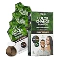 Red by Kiss Color Change Shampoo - Permanent Hair Color with 100% Gray Coverage, Quick 7-10 Minute Formula, No Tools Needed, Herbal Extracts, Includes Beauty & Personal Care Red by Kiss