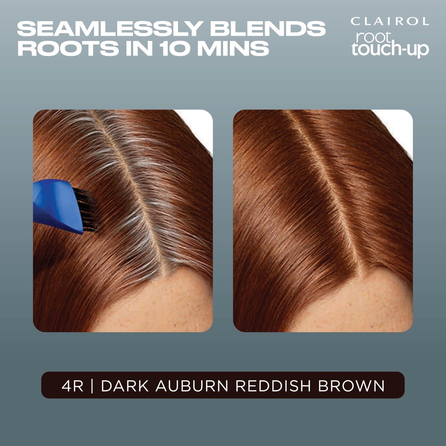 Clairol Root Touch-Up by Nice'n Easy Permanent Hair Dye, 4R Dark Auburn/Reddish Brown Hair Color | 100% Gray Coverage | Easy Brush Application | Beauty & Personal Care Clairol
