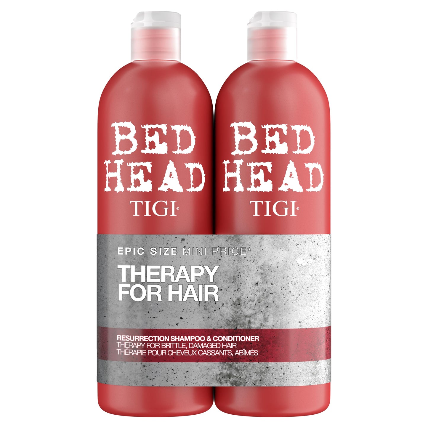 Tigi Bed Head Urban Anti+dotes Resurrection Shampoo & Conditioner Damage Level 3, 25.36 Ounce(Pack of 2) Beauty & Personal Care Bed Head