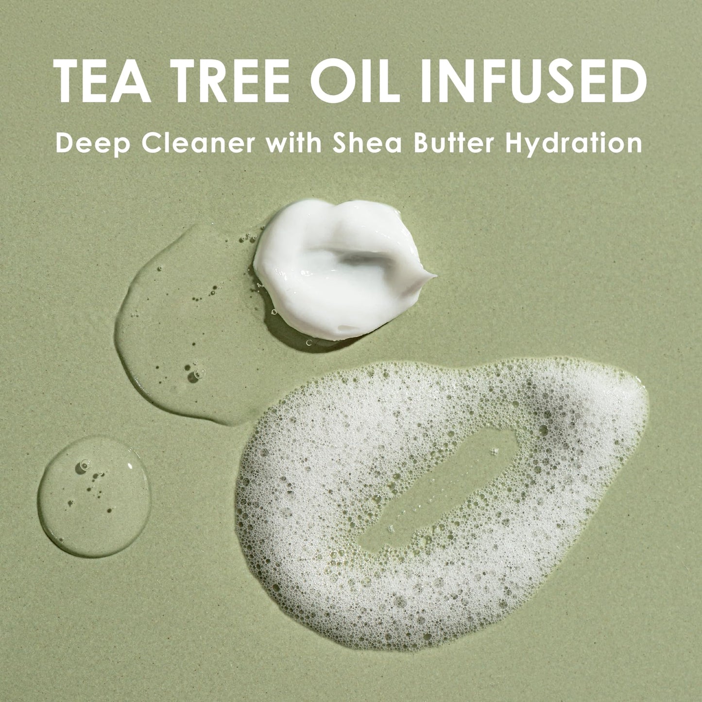 EYEECO Gentle Tea Tree Oil Foaming Facial Cleanser – 1.6oz – Non-Irritating Eyelid Cleanser & Face Wash with Tea Tree, Chamomile & Shea Butter Beauty & Personal Care EYEECO