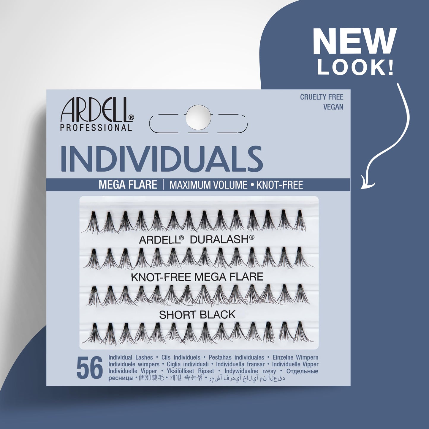 Mega Individuals Knot-Free Short Black Beauty & Personal Care Ardell