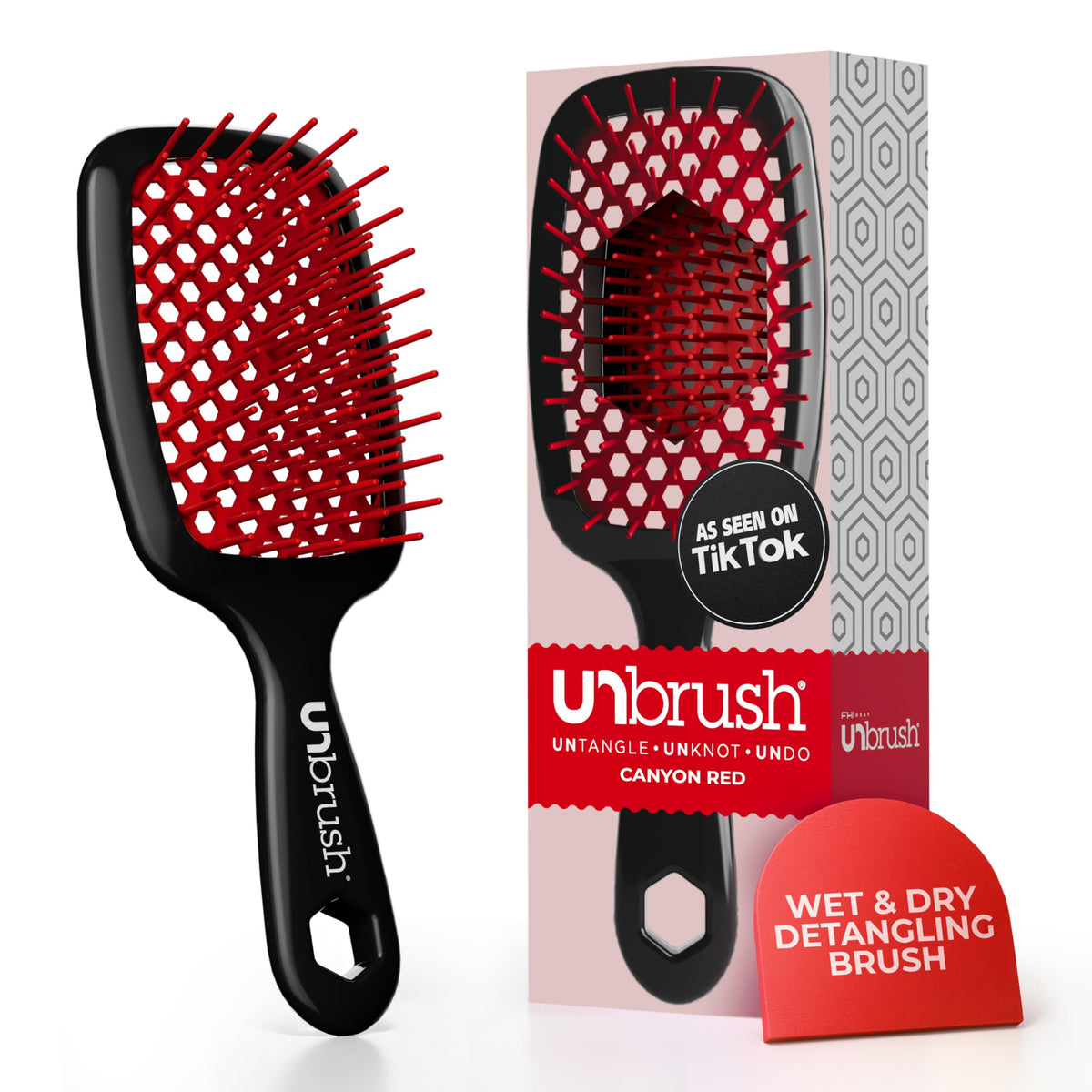 FHI Heat UNbrush Detangling Brush for Wet & Dry Hair