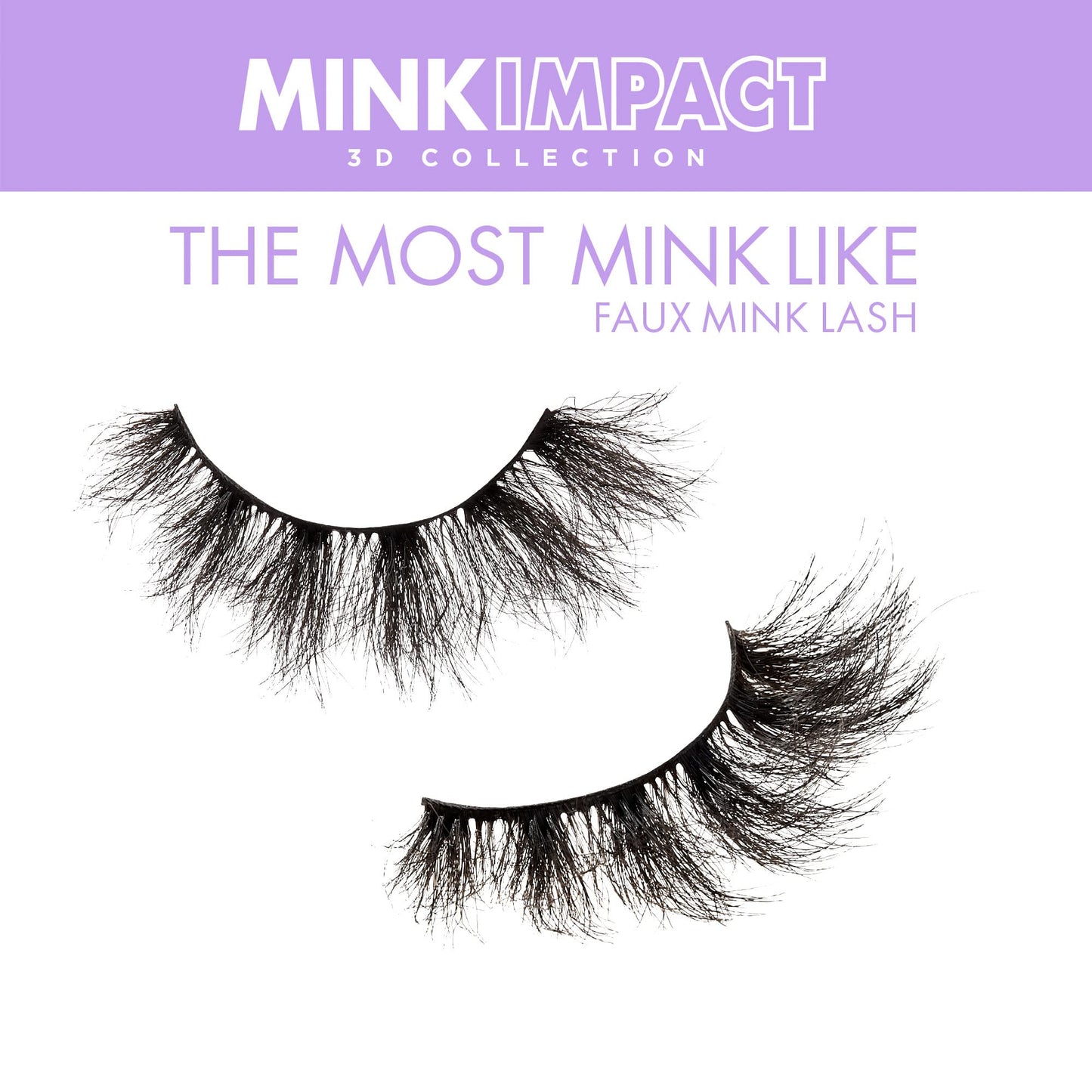 i-Envy False Lashes 3D Mink-Like Plush Impact Natural to Dramatic Vegan Eyelashes Beauty & Personal Care i•ENVY