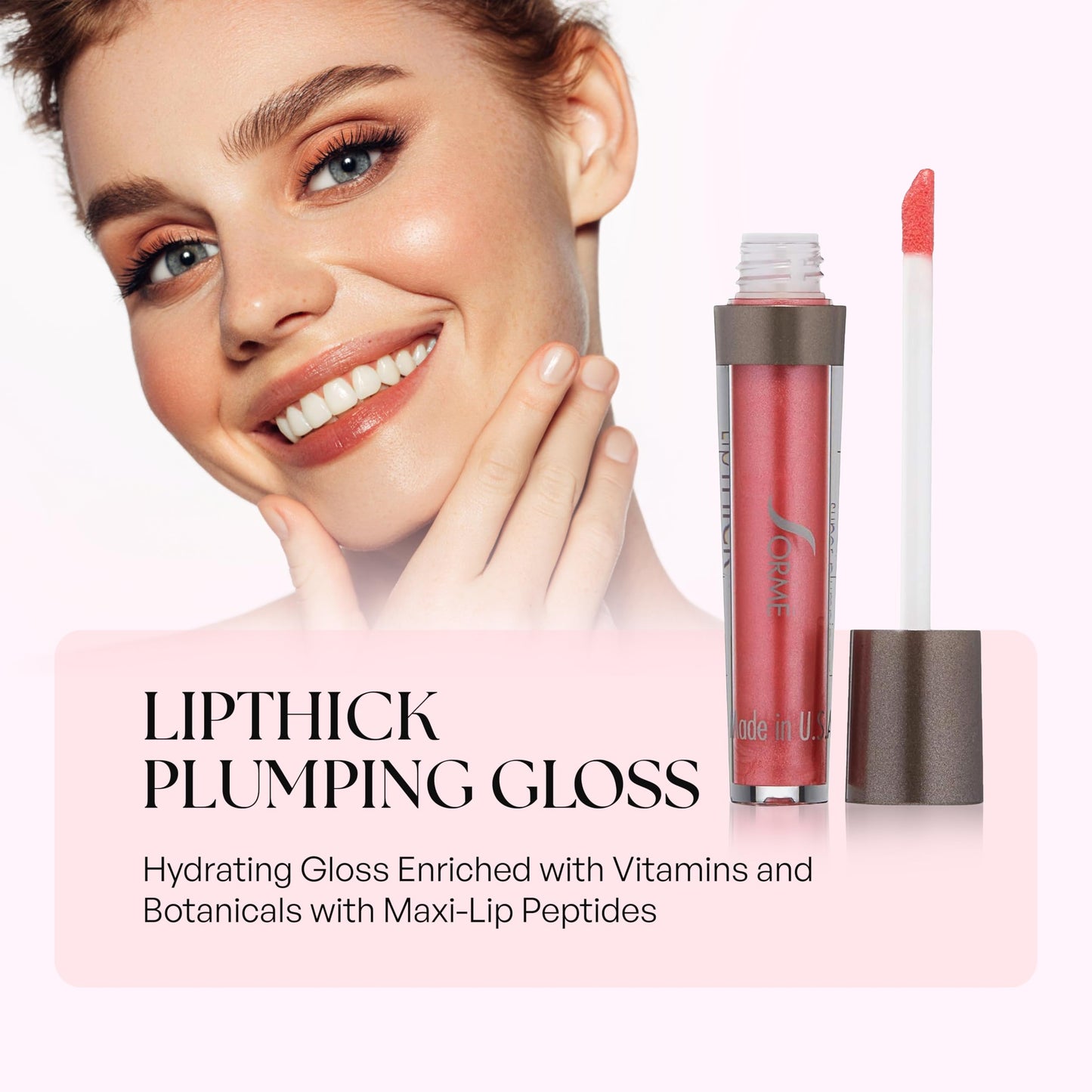 Sorme' Treatment Cosmetics Lip Thick Plumping Gloss, Bloom Beauty & Personal Care SORMÉ