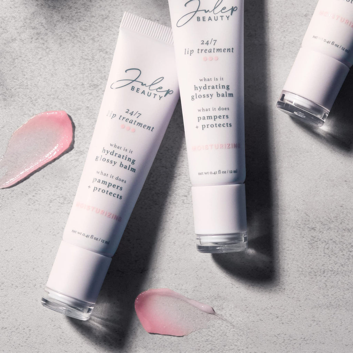 Julep 24/7 Lip Treatment - Hydrating & Glossy Lip Balm and Lip Sleeping Mask with Shea Butter - Moisturize, Protect & Soothe - Vegan & Cruelty-Free Beauty & Personal Care Julep