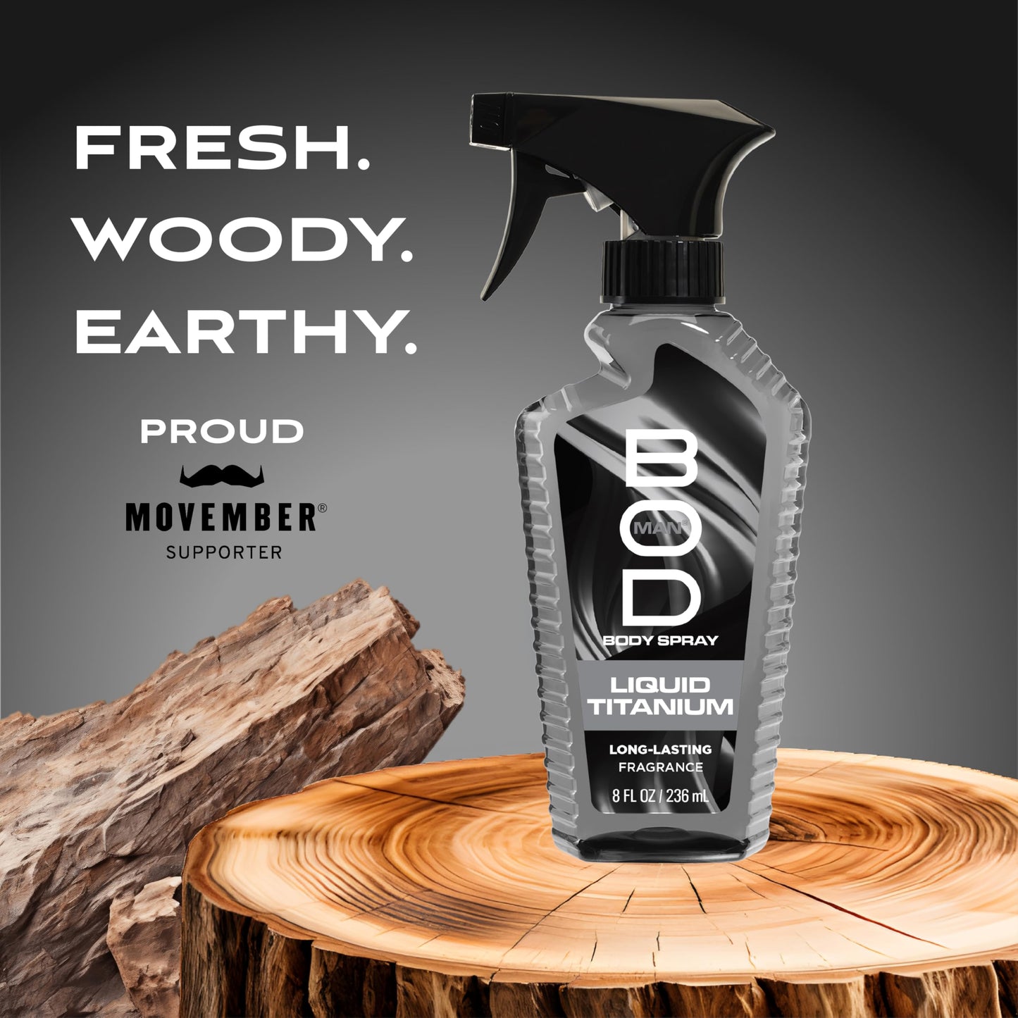 BOD man Liquid Titanium Fragrance Body Spray for Men 8 oz Beauty & Personal Care BOD Man
