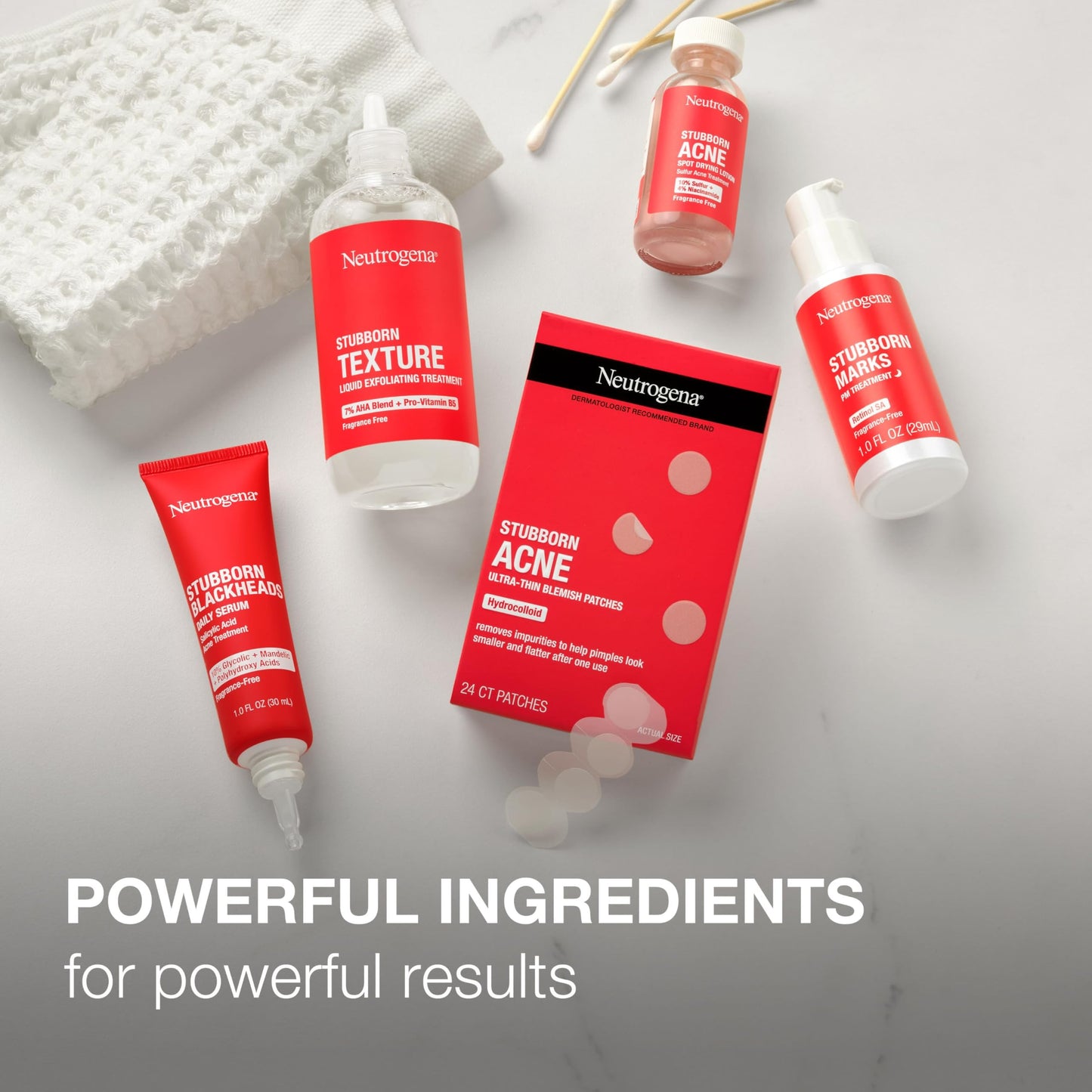 Neutrogena Stubborn Acne Spot Drying Lotion, Fragrance-Free Sulfur Acne Treatment Clears Acne By Drying Up & Shrinking Pimples, Paraben- & Oil-Free Beauty & Personal Care Neutrogena