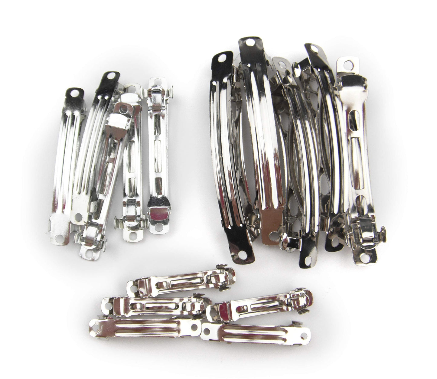 DIY Hair Clip Kit: 15pcs Assorted Size French Style Barrette Hair Clip 40mm 60mm 80mm Beauty & Personal Care ALL in ONE