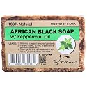 By Natures African Black Soap Peppermint Oil 3.5 Oz (Pack of 1) Beauty & Personal Care By Natures