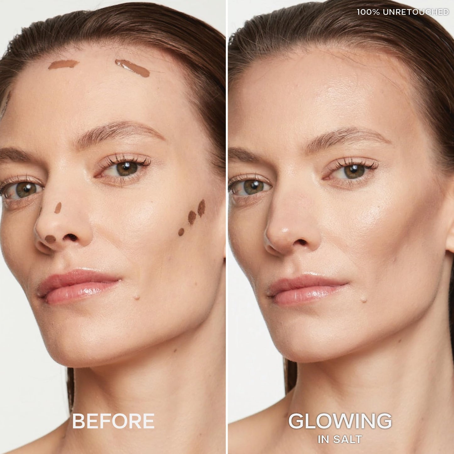 Saie Dew Bronze - Hydrating Liquid Bronzer Stick For a Sun Kissed Glow - Liquid Contour Stick Infused with Nourishing Skin Care Ingredients - Sculpted Beauty & Personal Care Saie