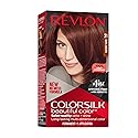 Revlon Colorsilk Beautiful Color Permanent Hair Color, Long-Lasting High-Definition Color, Shine & Silky Softness with 100% Gray Coverage, Ammonia Beauty & Personal Care REVLON