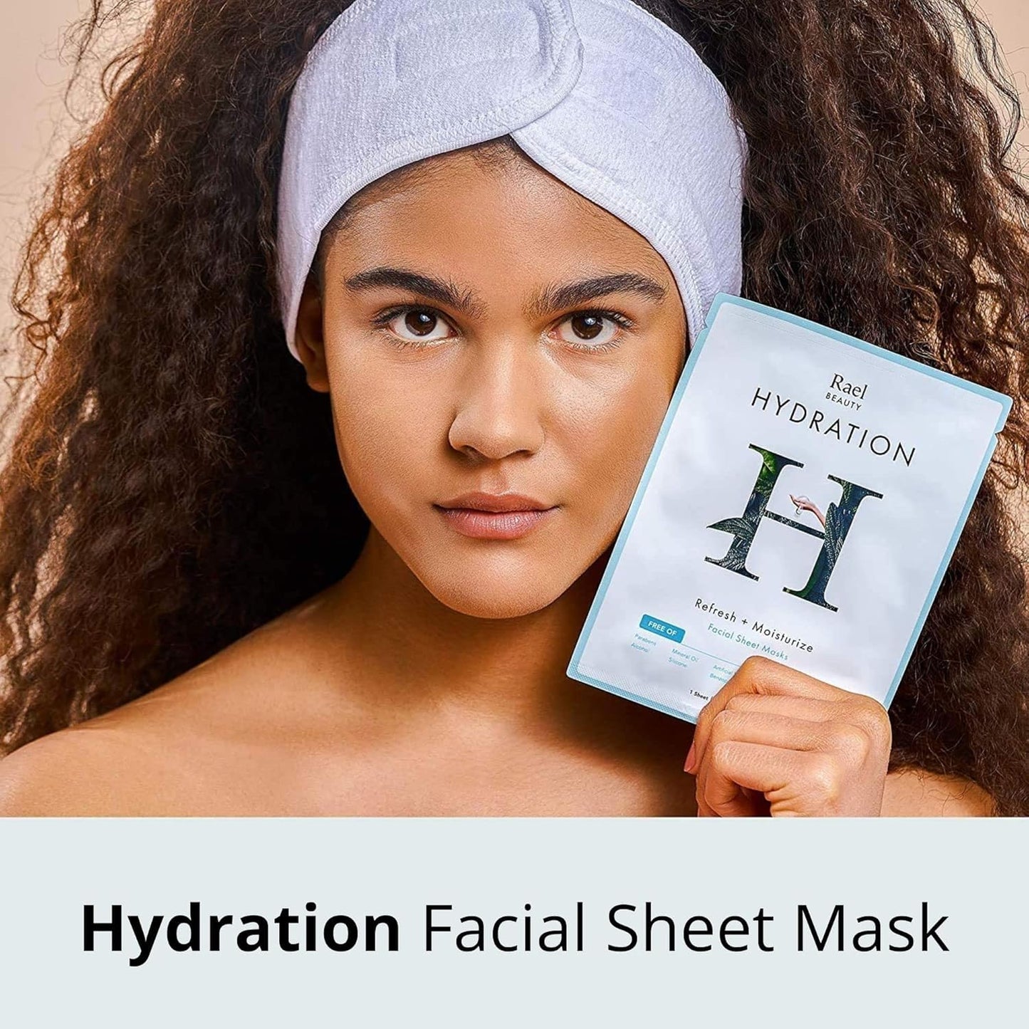 Rael Face Mask Skin Care, Hydrating Face Masks - Bamboo Facial Sheet Mask, Korean Skincare, Dewy Skin Care, Hydrating and Moisturizing, made Beauty & Personal Care Rael