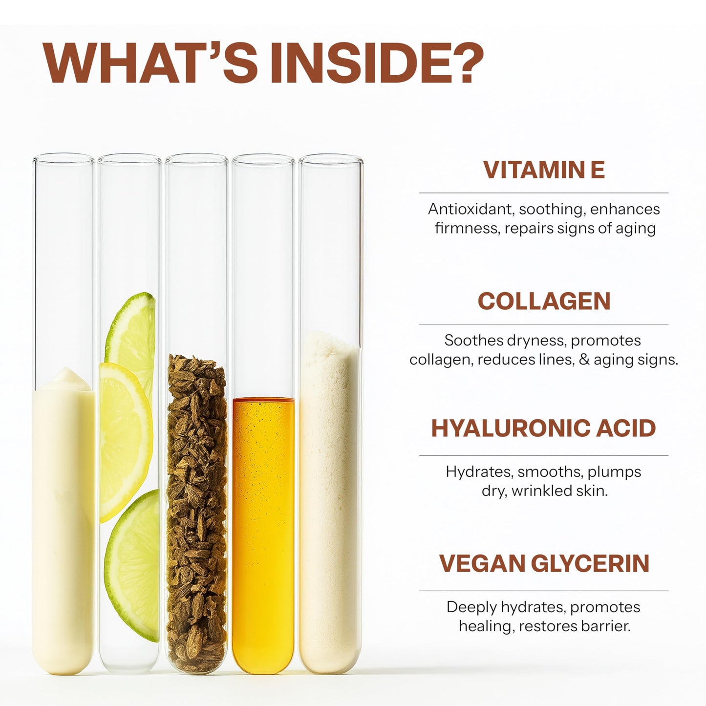 Skin Synergy Collagen & Vitamin E Face Serum - Hydrating, Firming & Nourishing Formula - Dermatologist Tested, Anti-Aging, Korean Skin Care - Clean Beauty & Personal Care Skin Synergy