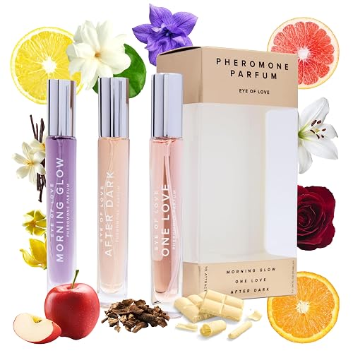 Eye Of Love Pheromone Parfum Set - Morning Glow, One Love, After Dark to Attract him- 30ml Beauty & Personal Care EOL EYE OF LOVE