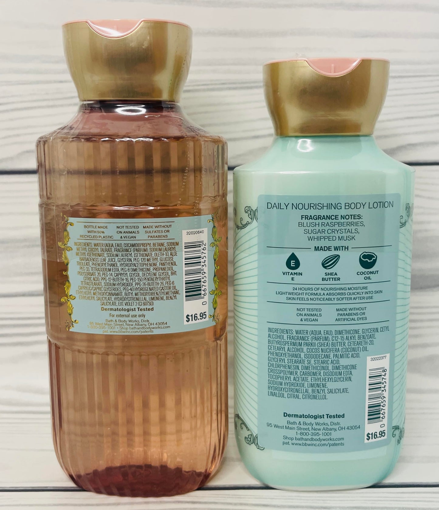 Bath & Body Works Body Sweetest Song Lotion and Body Gel Wash 2 Piece Set Beauty & Personal Care Bath & Body Works