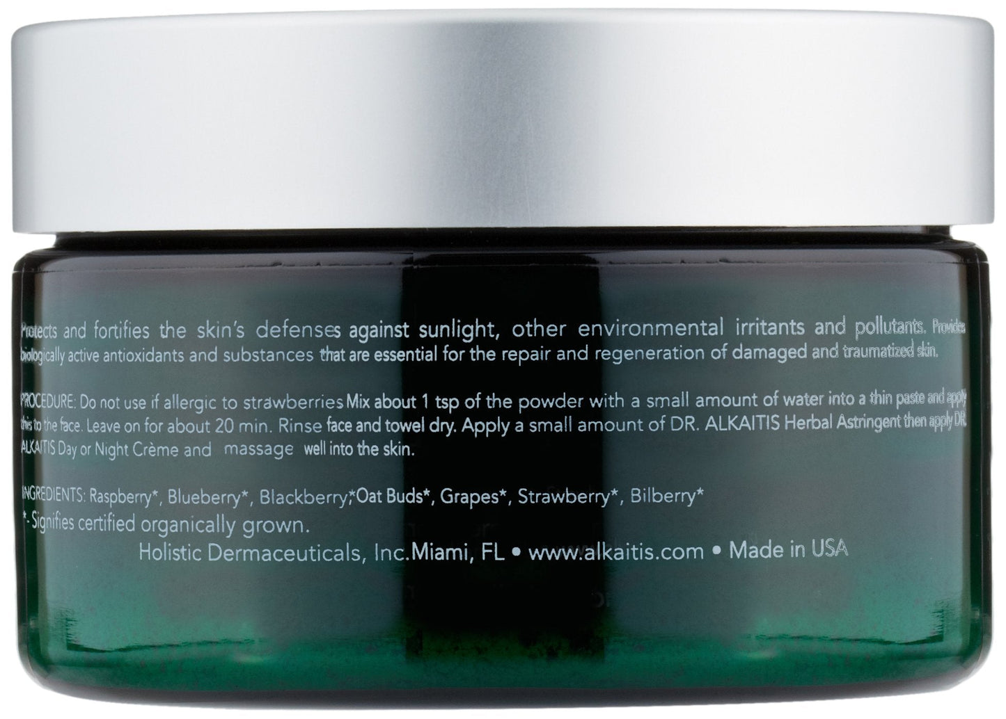 Dr. Alkaitis Organic Cellular Repair Mask, 1.28 oz Beauty & Personal Care DR. ALKAITIS