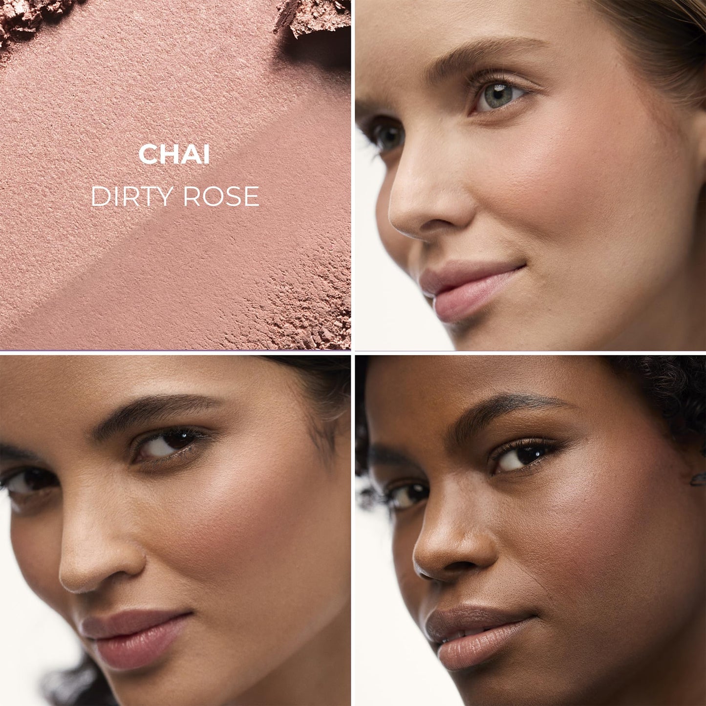 Laura Mercier Blush Color Infusion Duo, Matte & Luminous Powder Blush, Talc?Free, 16HR Wear, Buildable Natural Finish, Chai - Dirty Rose Beauty & Personal Care Laura Mercier