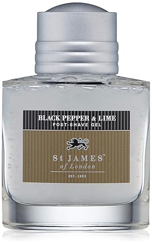 St James of London Black Pepper & Lime Post Shave Gel, 3.4 oz Beauty & Personal Care St James of London