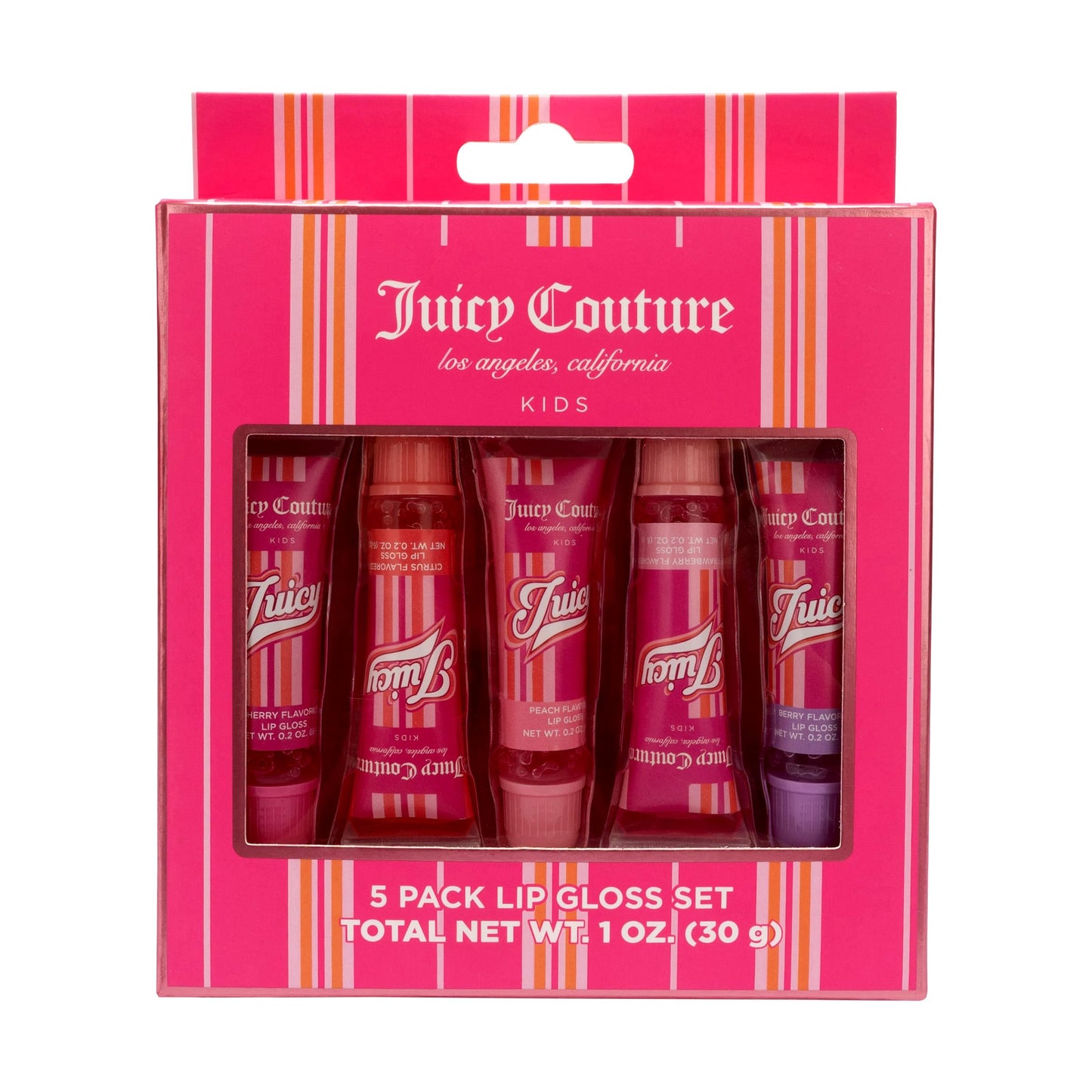 Juicy Couture Lip Gloss Makeup Set - 5 Gloss Shades with Cute Packaging for Girls & Tweens Beauty & Personal Care Juicy Couture