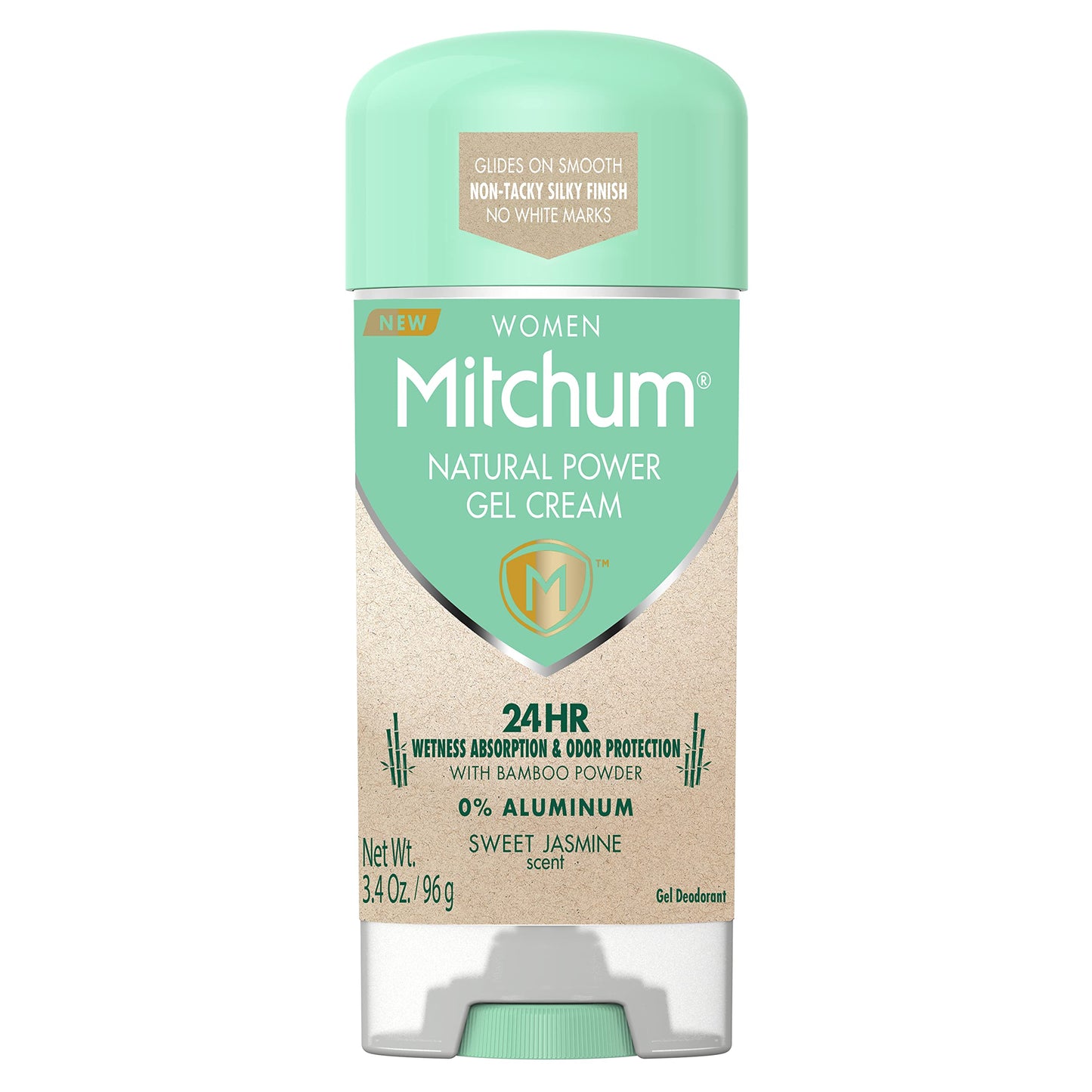 Mitchum Natural Power Gel Cream for Women, Sweet Jasmine, 3.4 oz. Beauty and Personal Care Mitchum