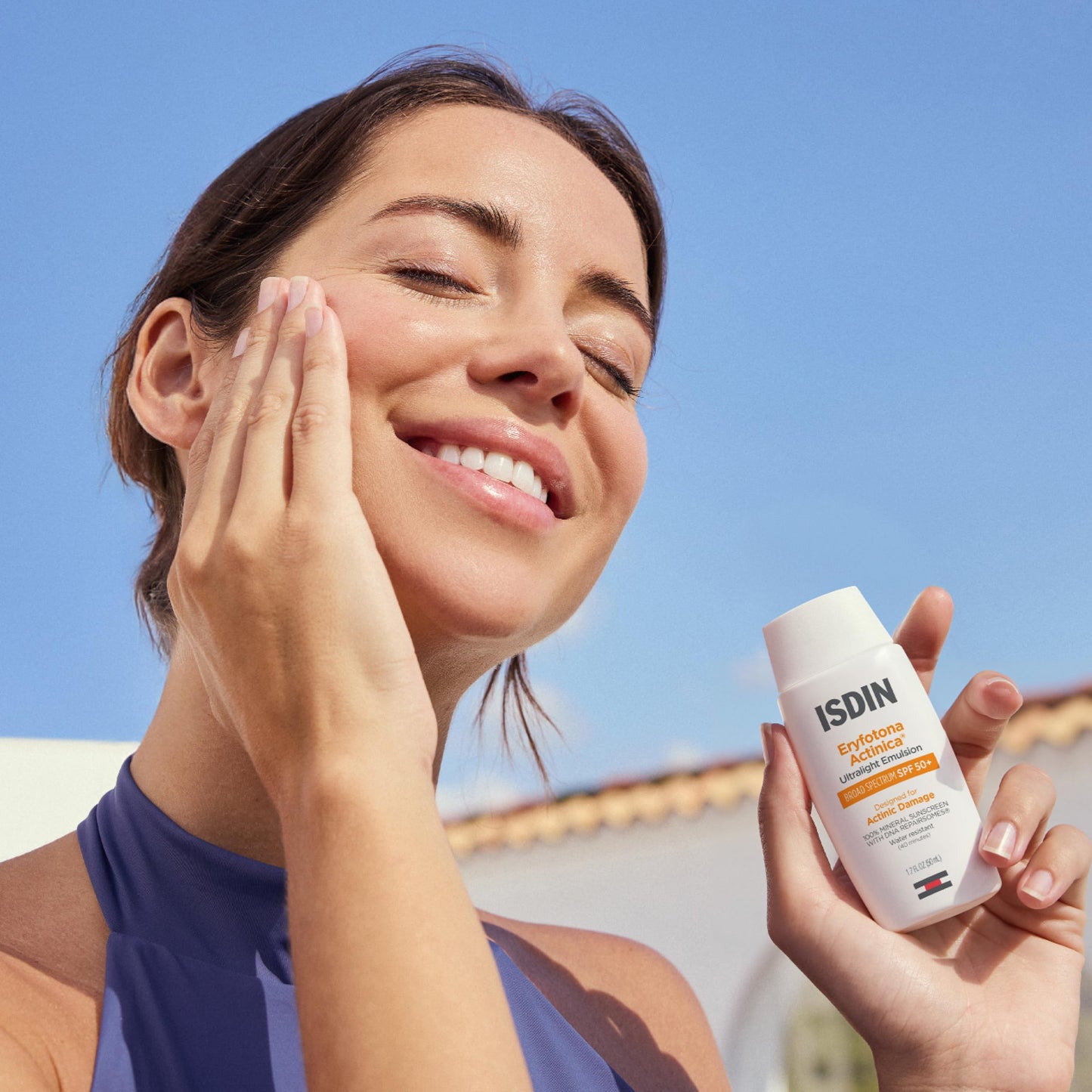 ISDIN Eryfotona Actinica Mineral Face Sunscreen SPF 50+, 1.7 fl oz Beauty and Personal Care ISDIN