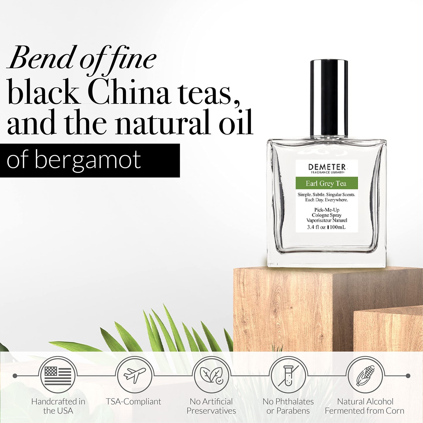 DEMETER Fragrance Library 3.4 oz Cologne Spray - Earl Grey Tea Beauty & Personal Care DEMETER