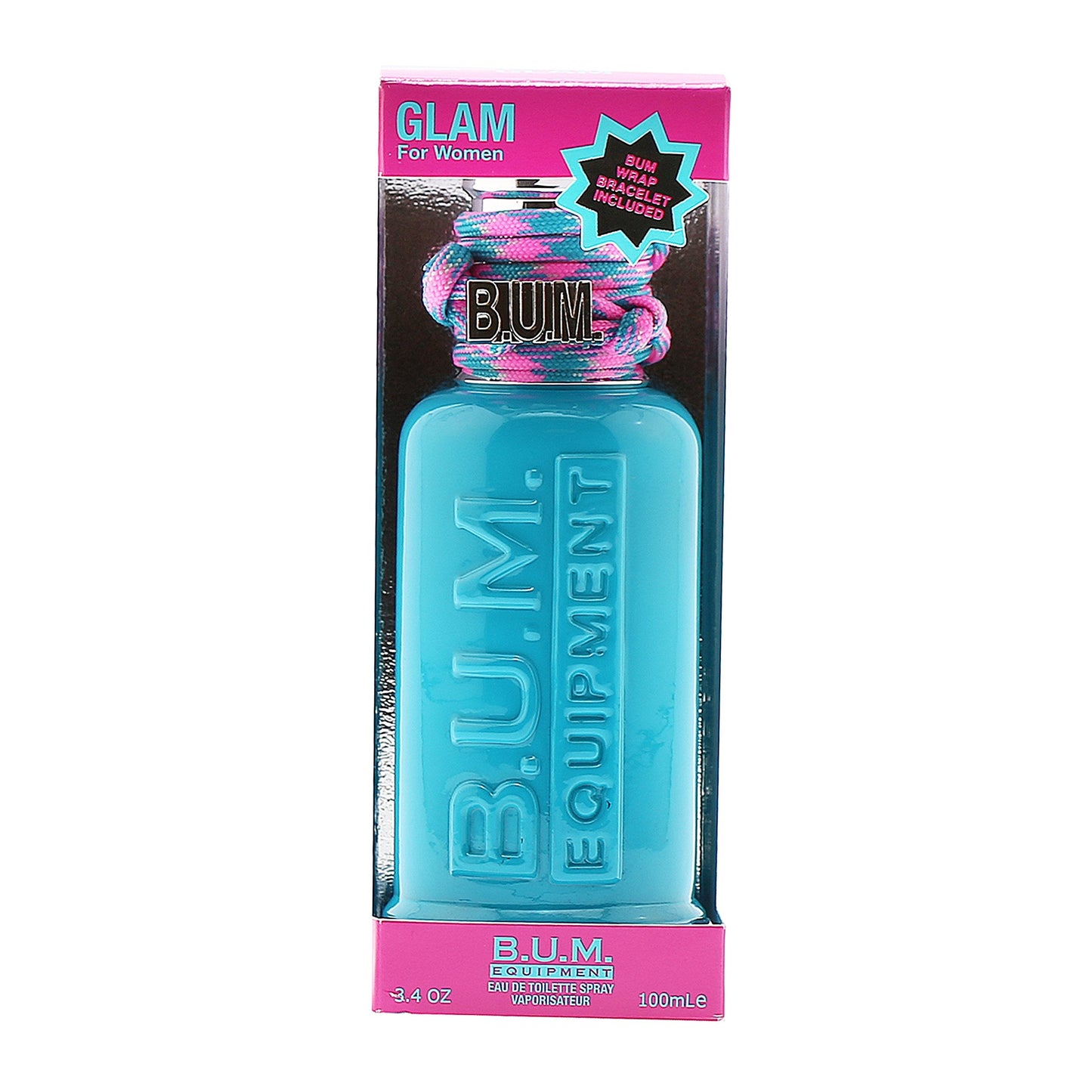 BUM EQUIPMENT Eau de Toilette Spray For Ladies, Glam, 3.4 Fluid Ounce Beauty & Personal Care BUM EQUIPMENT