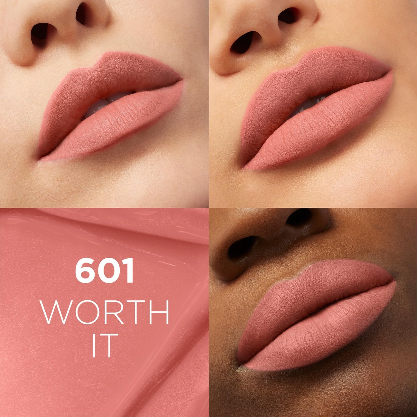 L'Oreal Paris Infallible Matte Resistance Liquid Lipstick, up to 16 Hour Wear, Worth It 601, 0.16 Fl Oz Beauty & Personal Care L'Oreal Paris