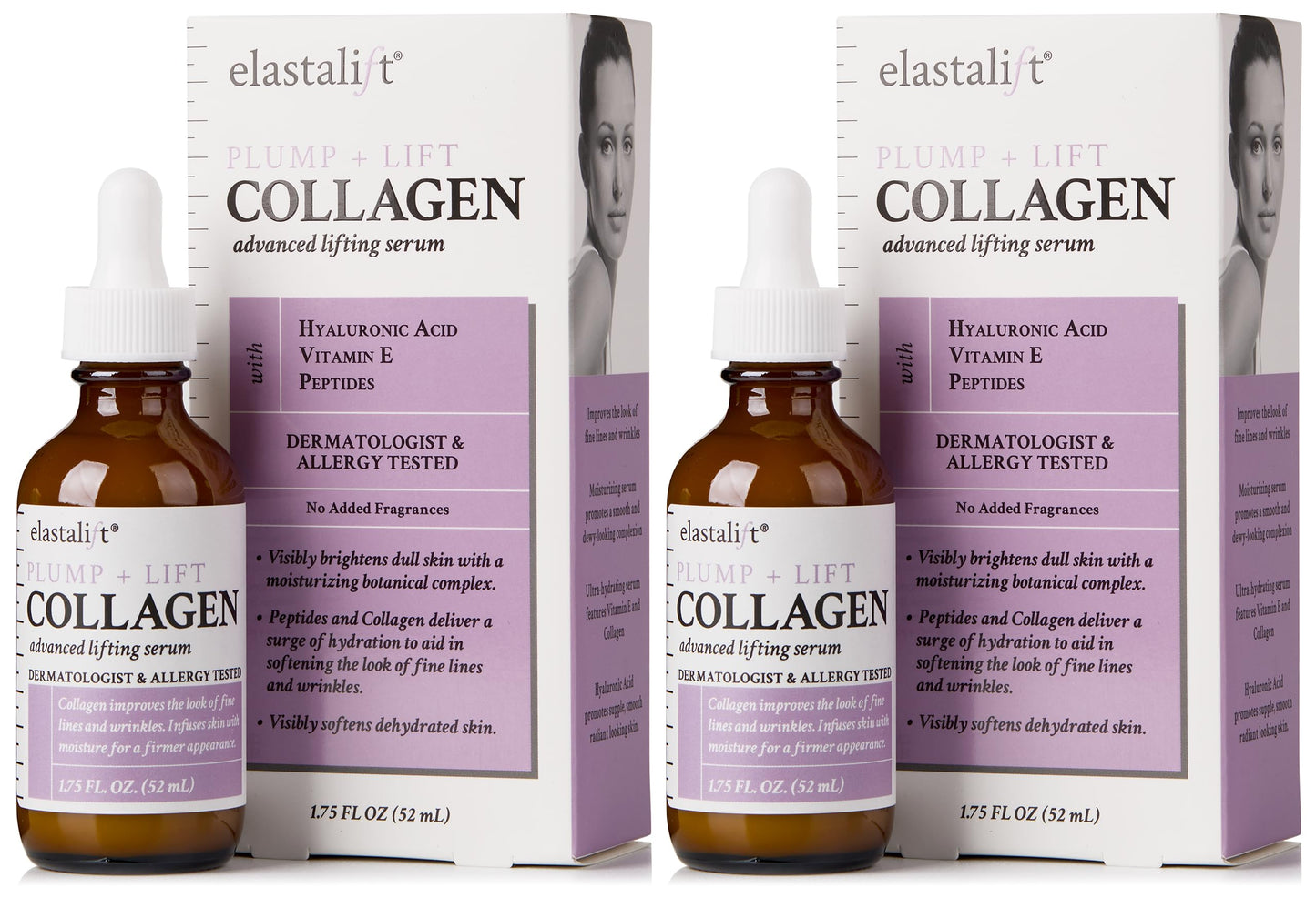 Elastalift Collagen Facial Serum Lifting, Plumping, Firming Collagen Serum For Face Improves Elasticity, Evens Skin Tone, Plumps, & Lifts Sagging Beauty & Personal Care Elastalift
