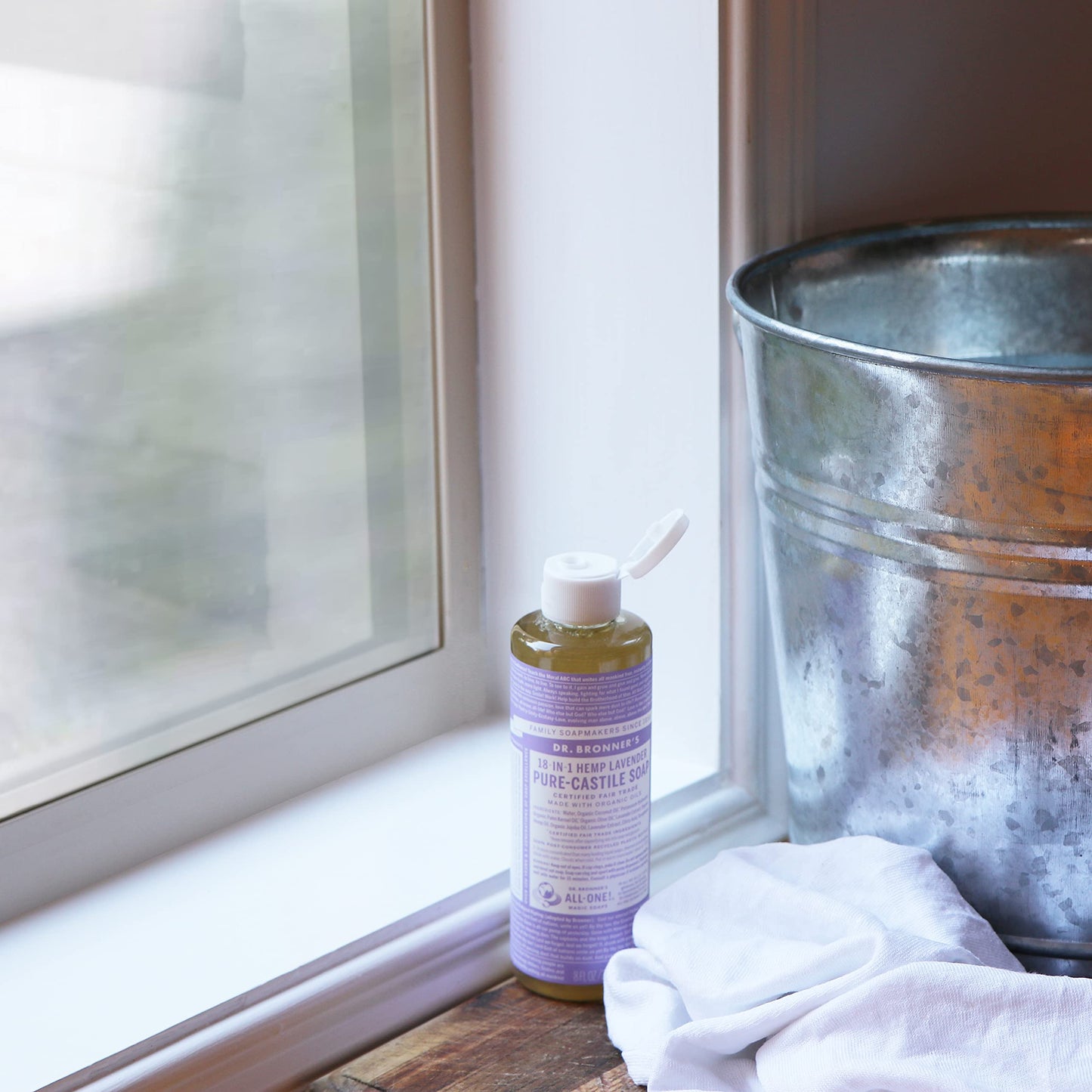 Dr. Bronner's Organic Liquid Soap Lavender 240 ml Beauty & Personal Care Dr. Bronner's