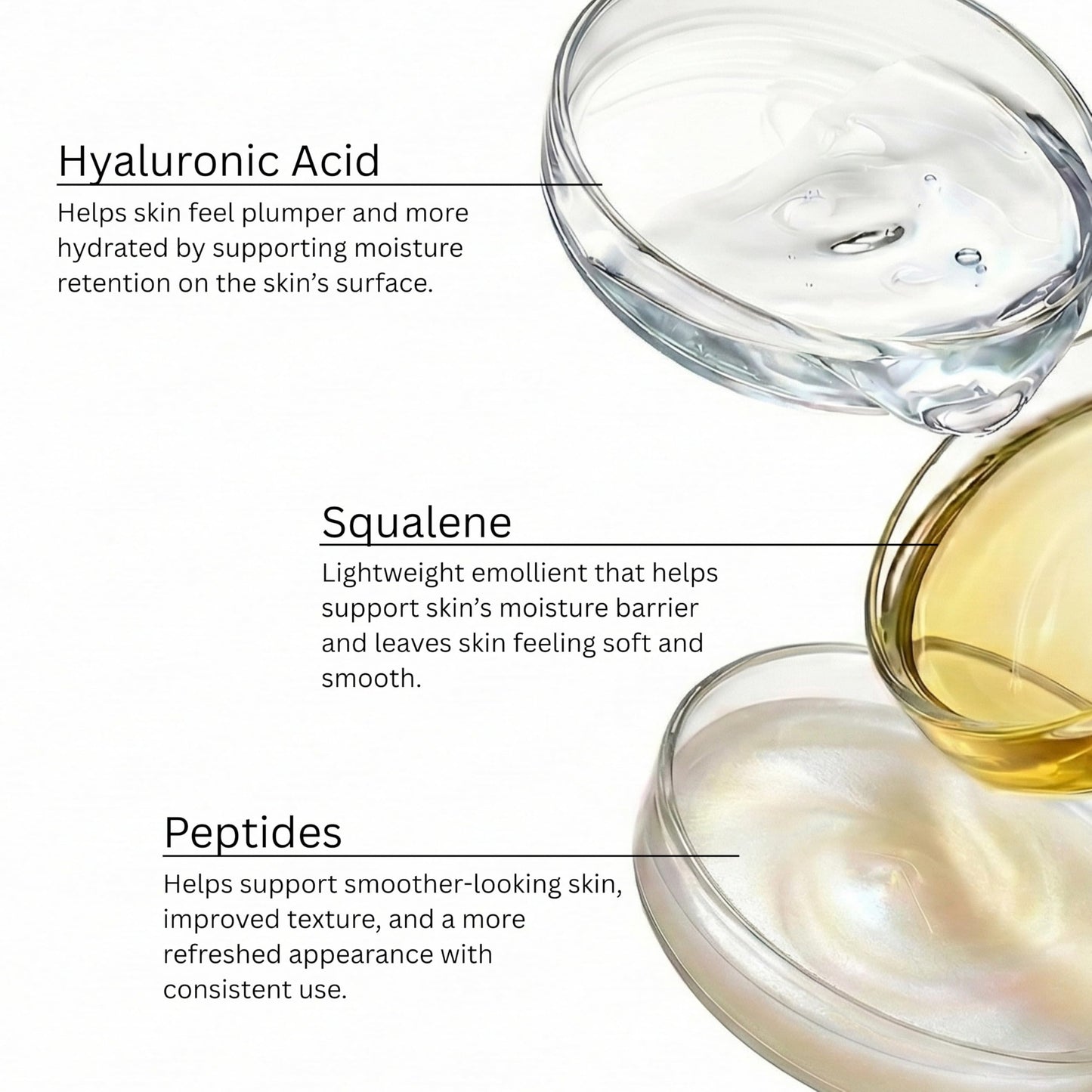 Global Beauty Care Smooth & Lift Collagen Facial Serum Hydrating Face Serum to Support Firm-Looking Skin with Peptides, Hyaluronic Acid & Squalane Beauty & Personal Care Global Beauty Care