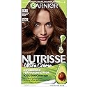 Garnier Hair Color Nutrisse Nourishing Creme, 535 Medium Golden Mahogany Brown (Chocolate Caramel) Permanent Hair Dye, 1 Count (Packaging May Vary) Beauty & Personal Care Garnier